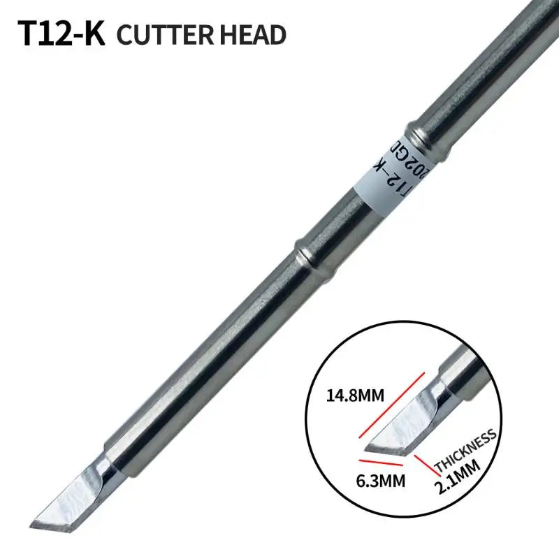 1PCS T12 I ILS J02 JL02 K KU Soldering Iron Tips For Hakko Fx951 DIY T12 Electric Soldering Iron Soldering Station Welding Tool Quake A1