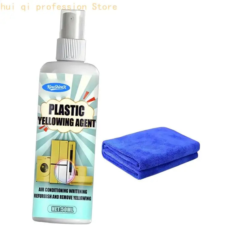 50ml/100ml Restoration Agent with Towel Stain Remover Appliances Yellowing Removal Sprayer for Air Conditioning Shell H8WE Quake