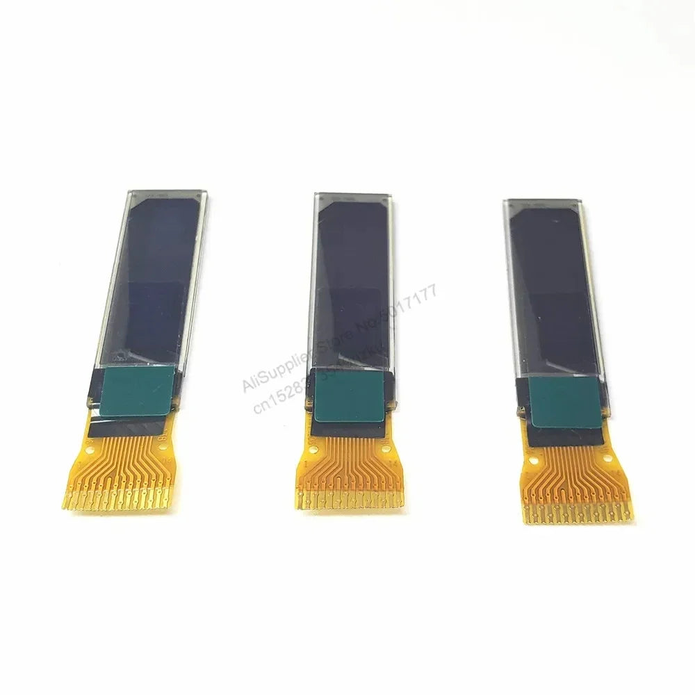 0.69 Inch OLED Display Module 14Pin OLED Display 96*16 White Light SSD1306 I2C IIC Screen Display for TS100 TS08 Quake