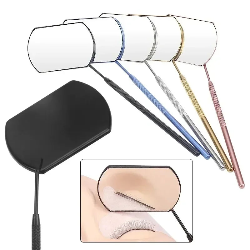 vvocci Mirror Beauty Makeup1 PCs Lash Extension Eyelash Grafting Tools Stainless Steel Multifunction Checking Lash Mirror Quake