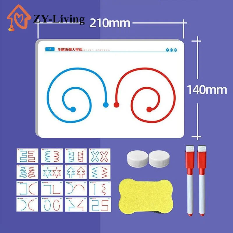 Hand Brain Coordination Action Practice Development Set For Overall Brain Balance Attention Improvement Tool Quake