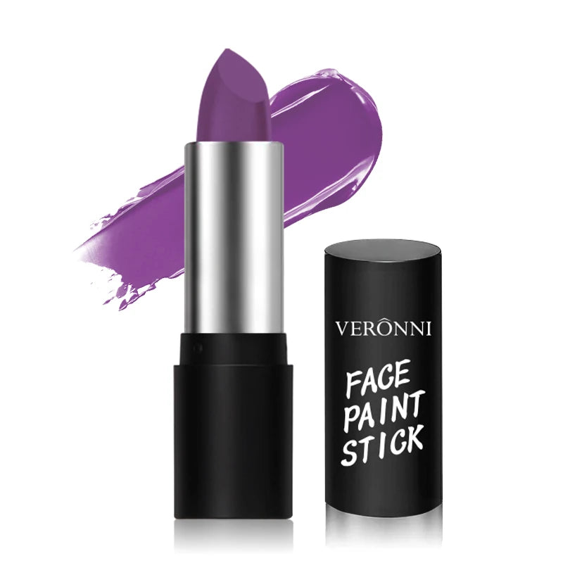 6 Colors Oil Face Body Paint Stick Cream Eyeblack Tube Black Body Painting Blendable Sticks For Halloween Cosplay Joker Makeup Quake 06