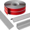 High Quality Self Adhesive Wall Corner Protector Peel and Stick Flexible Caulk Strip 3m Edge Guards Countertop Quake Grey-6cm x 3m