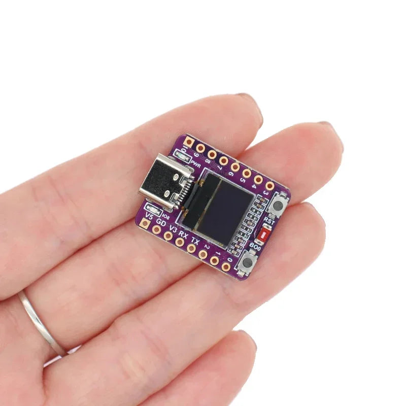ESP32-C3 OLED- development board with- 0.42 inch OLED module ceramic antenna ESP32 supermini development board wifi Bluetooth Quake