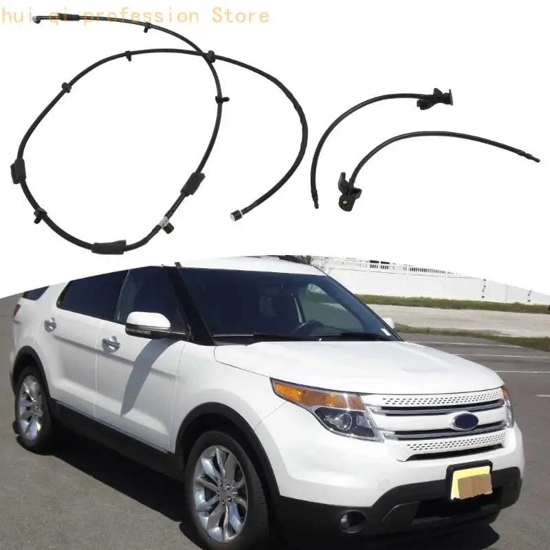 Easy Installation Windshield Washer Upper Hose and Nozzle for Explorer 2011-2015 H8WE Quake