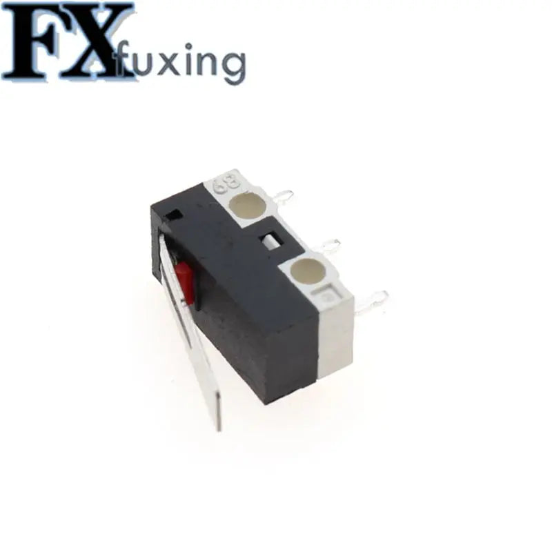 20PCS Limit Switch Push Button Switch 1A 125V AC Mouse Switch 3Pins Micro Switch Stalk Length 13.5mm Quake