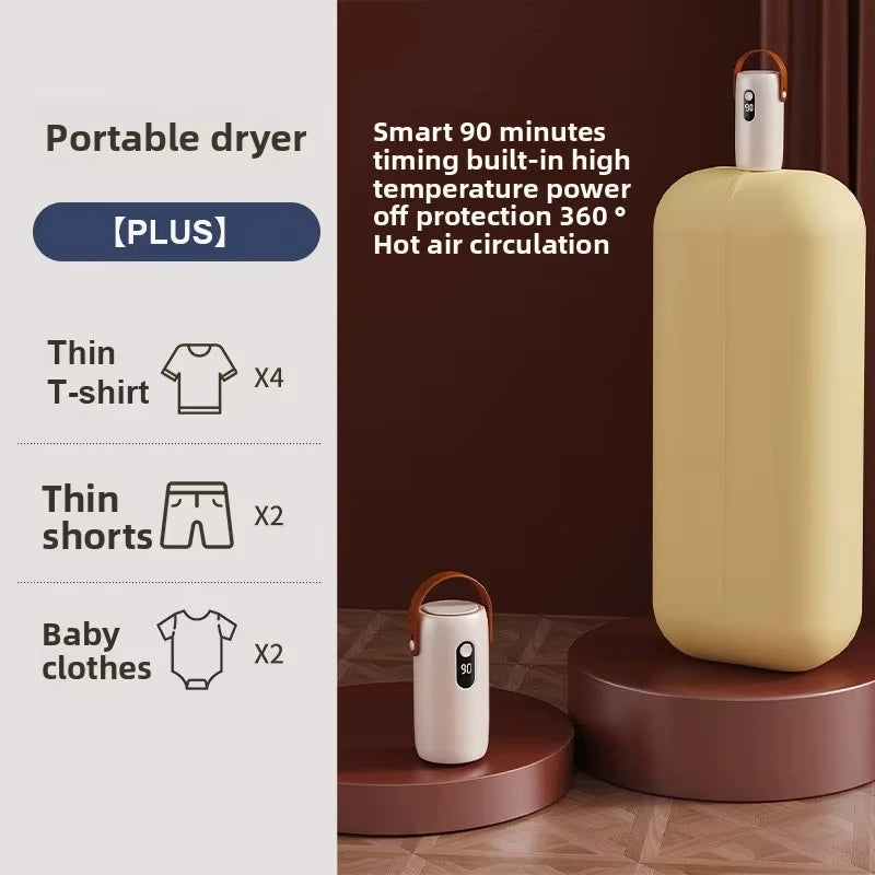 Electric Clothes Dryer Foldable Clothes Dryer for Light Clothes Underwear Baby Clothes for Apartments Travel Dorm RV Quake UK PLUG