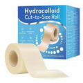 Large Hydrocolloid Roll, Hydrocolloid Patch Cut-to-Size Roll Self-Adhesive, Waterproof, Absorbent, Flexible, Clean & Easy to Use Quake A