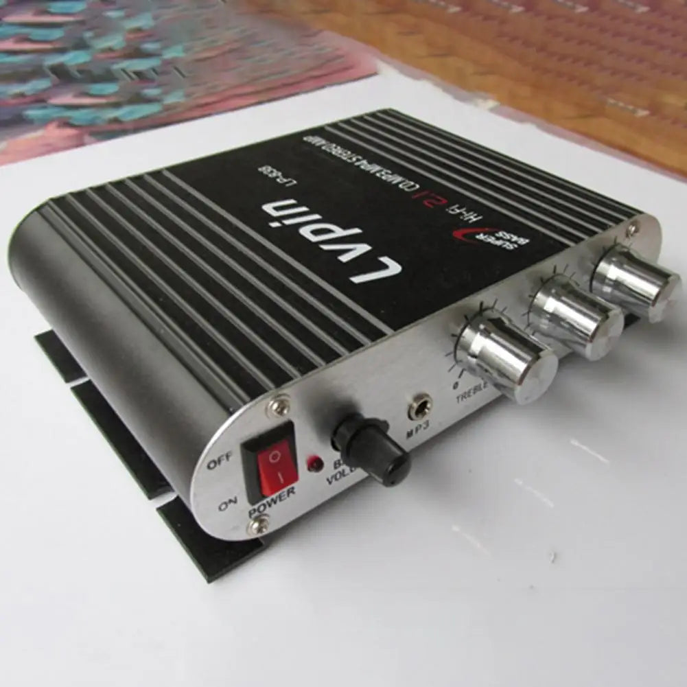 Useful Subwoofer 2.1 Channels Mini Stereo Amplifier 2.1 Channels Radio Subwoofer Quake