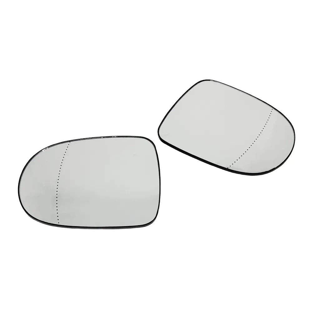 For Renault Clio 3 Twingo Modus 2009-2012 1x Left Right Side Rear View Lens Split Mirror Heated Door Glass Rearview Accessories Quake