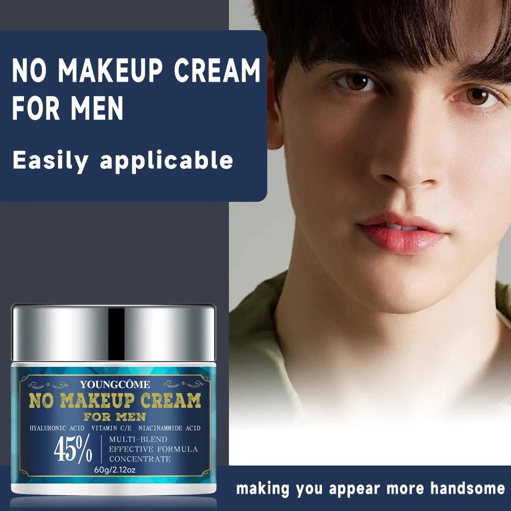 Man a moisturizing face lighting cream that hides pores and fine wrinkles Anti Aging Firming Lifting Fade Fine Lines Whitening Quake