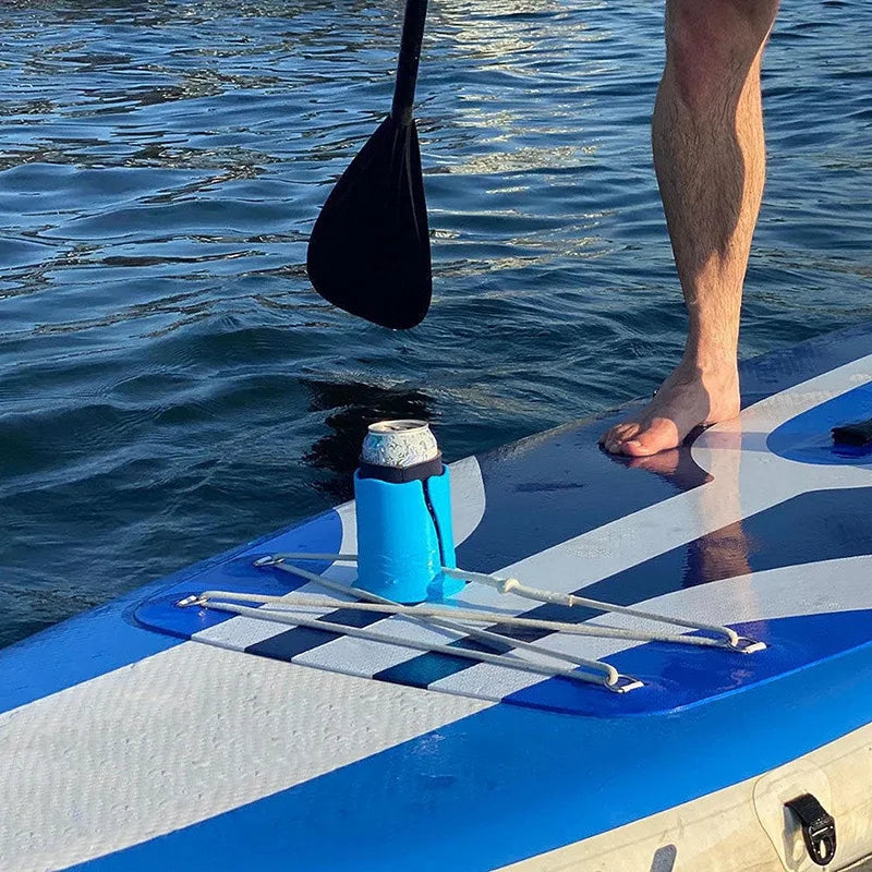 Outdoor Surfboard Water Bottle Holder Portable Anti-slip Beverage Cup Mount Rack Universal Surfing Water Cup Storage Accessories Quake