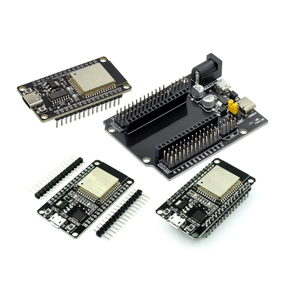 ESP32- Development Board TYPE-C USB -CH340C WiFi+For Bluetooth Ultra-Low Power Consumption Dual Core ESP32-DevKitC-32 ESP-WROOMF Quake