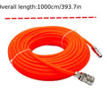 PE (Polyethylene) Air Compressor Hose with Quick Connect Couplings, Universal Thread Standard for Europe and America, Quake 20m 1pcs