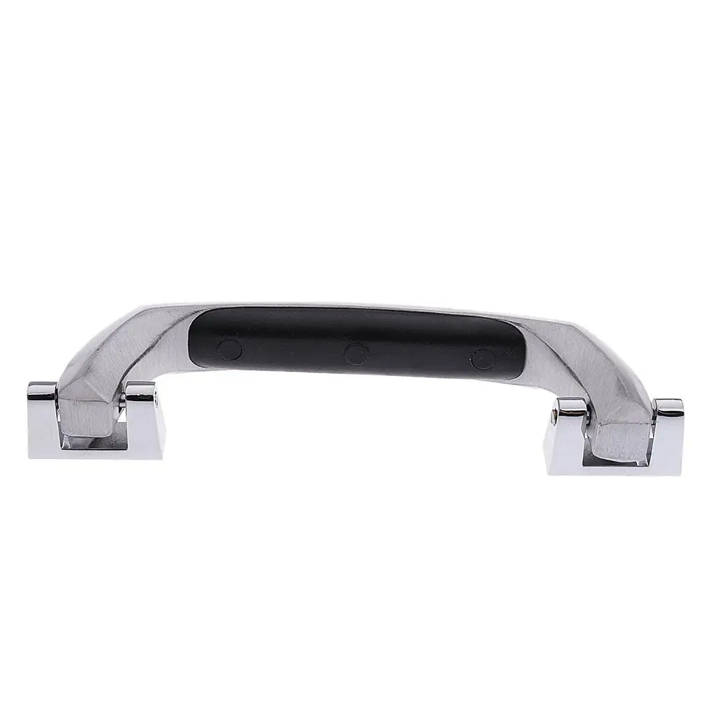 Resin Metal Suitcase Handle Replacement Silver Pull Hand Grip for Hotel Luggage Stand Folding Support Portable Travel Accessory Quake