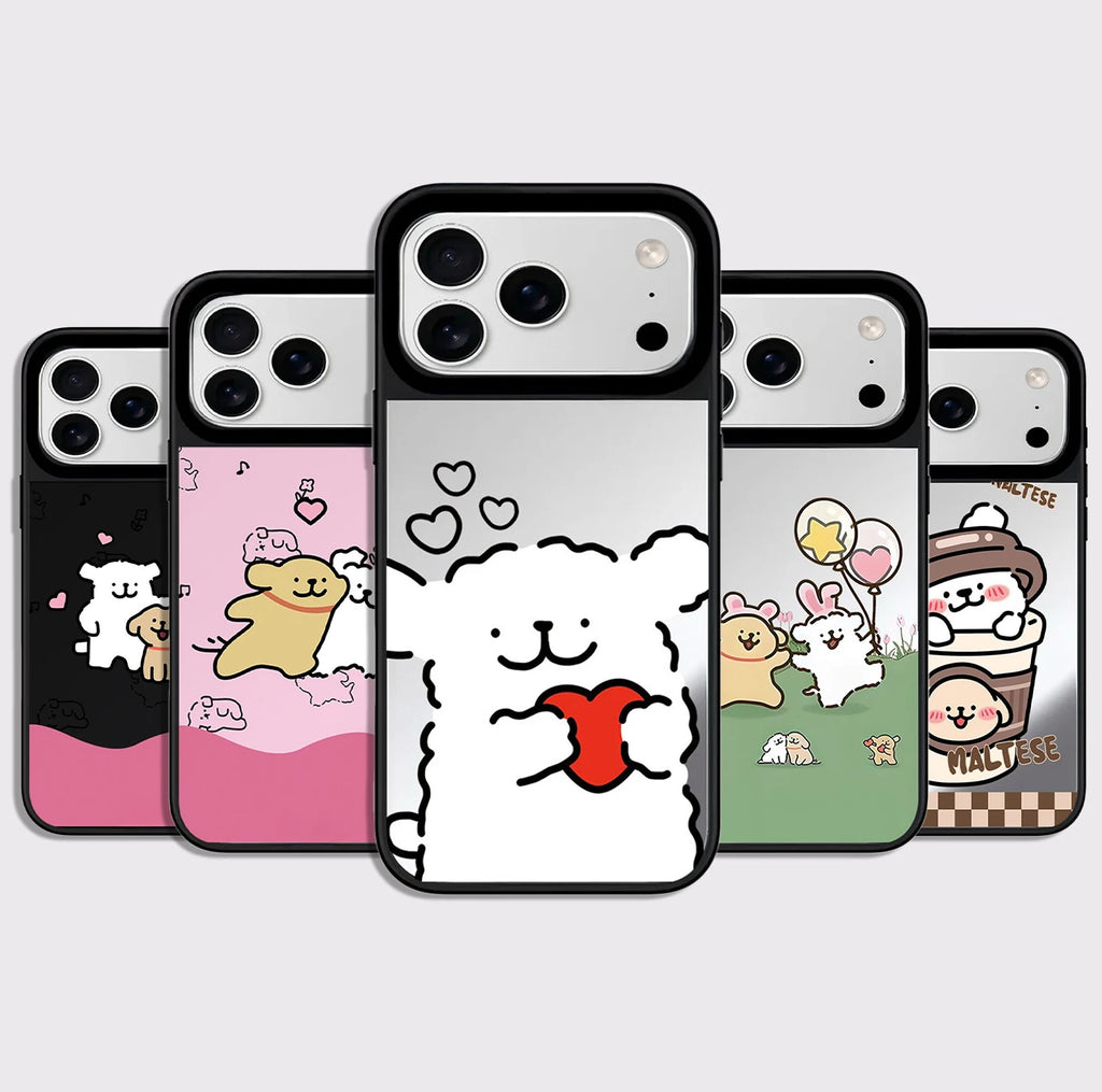 609077 Mirror Surface Magnetic Phone Case Cover for IPhone 13 14 15 16 17 18 Pro Max Case Quake