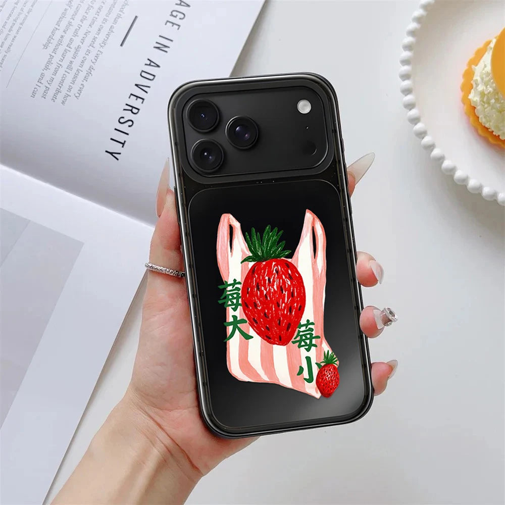 6092063 Impact Case - Mirror / Glaze Magnetic Cover: Compatible with IPhone 18 17 Pro Max 18Pro Quake