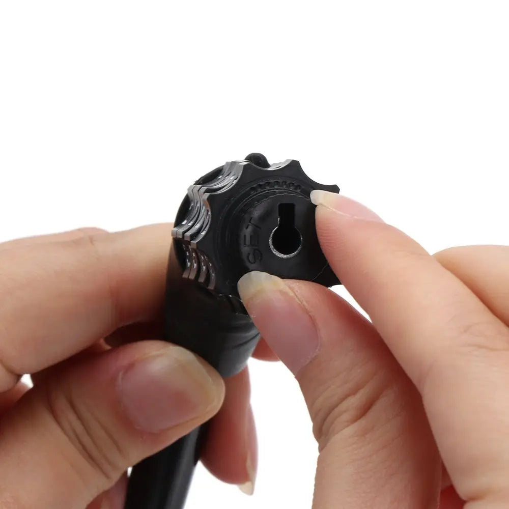 Bike Accessories Cable Chain Cycle Security 4 Digit Password Combination Number Bike Lock Padlock Quake