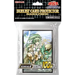 Hot Official Yugioh Kazejin Card Sleeves 63x90mm 100 Packs Sealed Authentic Anime Card Protector for Kids Anime Collection Gift Quake 100pcs