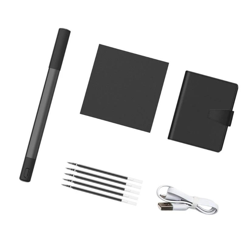 Erasable Writing Notebook With Reusable Paper Portable Digital Journal Pen Set For Digital Handwriting Note Taking K1KF Quake