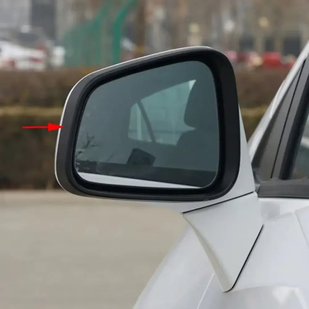 For Buick Encore Chevrolet Trax Opel Mokka X Car Rearview Side Mirror Frame Cover Case Shell Cap ABS Accessories ABS Parts Black Quake