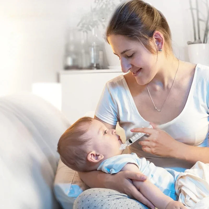 Baby Aspirator Nasal Professionalwith Nose Cleaning Tweezers Set Syringe Nasal Irrigator with Tweezers for Newborn Infants Kids Quake