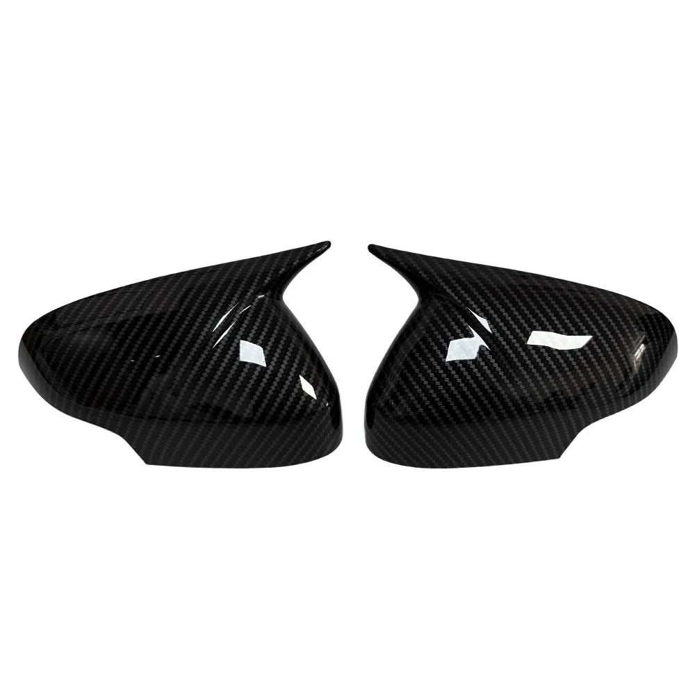 For VolVo C30 S40 S80 2009-2012 Car Sticker Rearview Side Mirror Cover Wing Cap Exterior Case Trim Accessories Vehicle Decor Quake Carbon Fiber