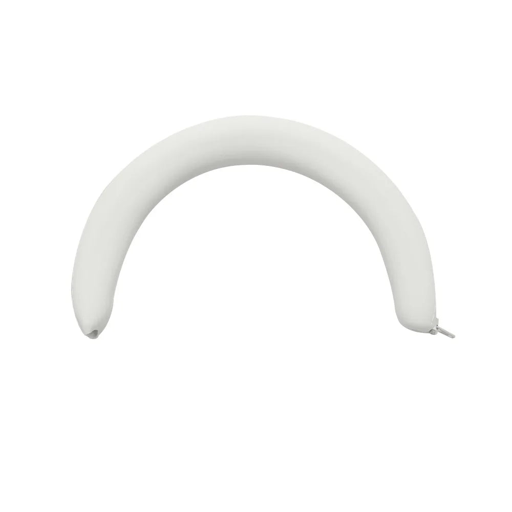 Silicone Ear Pads Cushion Cover Replacement Dustproof Headband Anti-Scratch for CMF by NOTHING Headphone Pro Quake White Headband