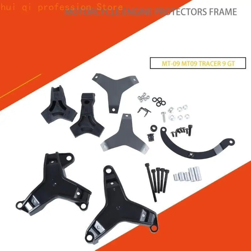 Motorcycle-Crash Pad Falling Protection-Engine Protectors Guards Frame Sliders Anti-Crash Pad for MT-09 MT09 Tracer 9 H8WE Quake