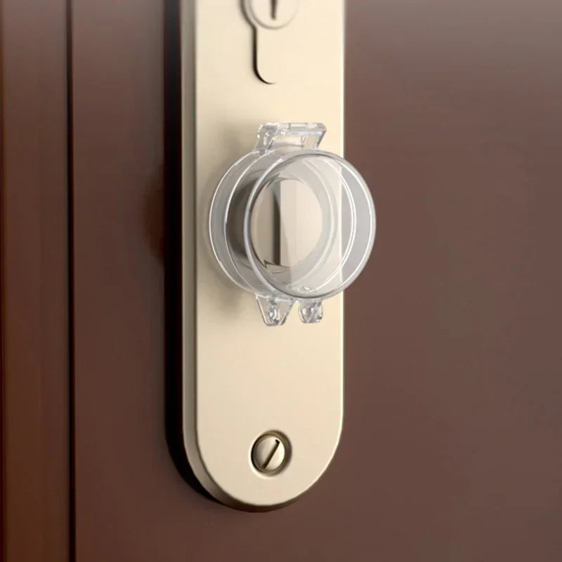 vvocci 1/3/5Pcs Baby Safety Protection Door Lock Products Cover Home Bedroom Door Switch Anti-Locking Lid Kids Protective Quake