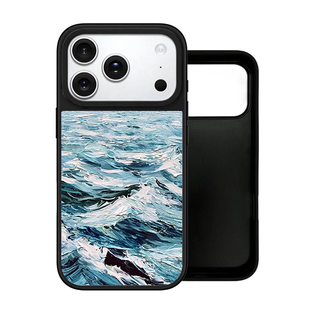 6090850 Mirror Surface Magnetic Phone Case Cover for IPhone 13 14 15 16 17 18 Pro Max Case Quake mirror (no magsafe) iPhone 12 Pro Max