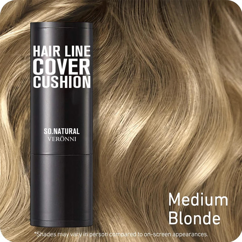 Instant Hairline Powder, Fast Covering Hair Root Concealer, Eyebrow and Beard Lines, and Long-lasting Wind and Sweat Resistant Quake 12-Medium Blonde