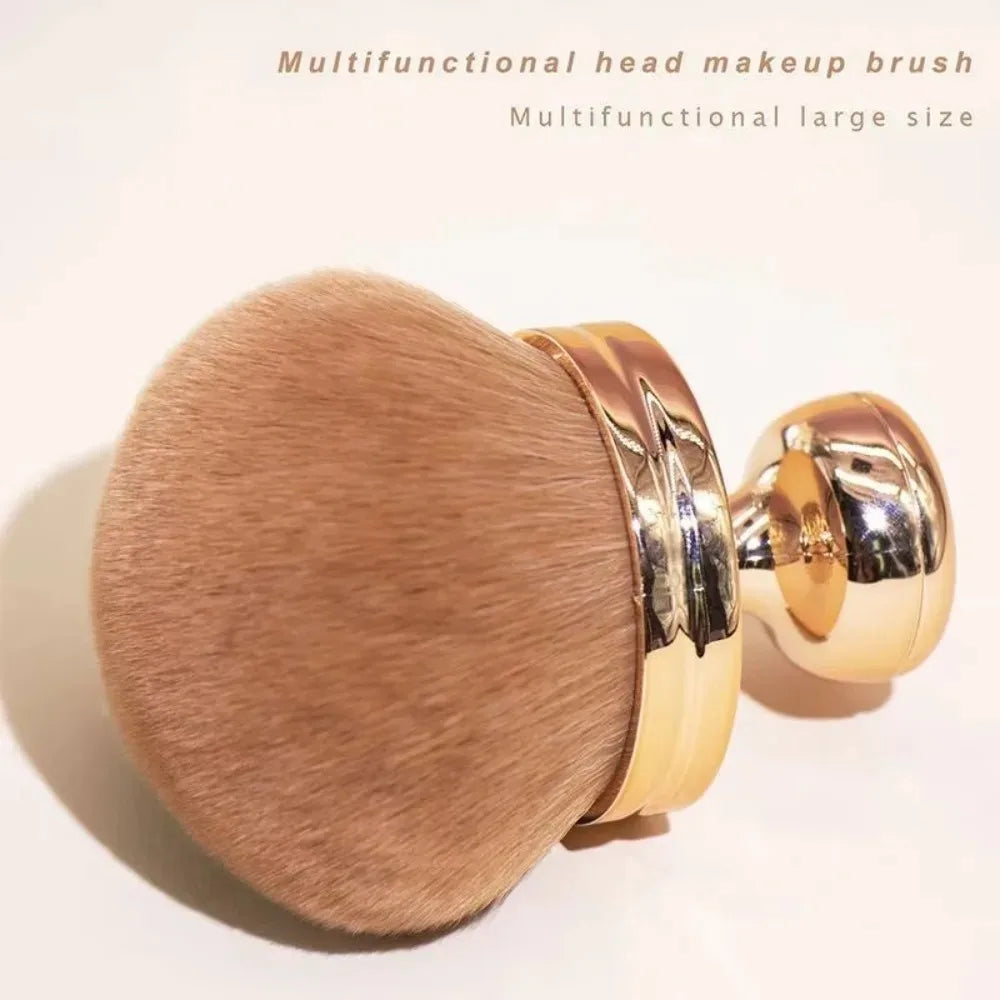 Extra Large Soft Body Makeup Brush Self Tanner Leg Makeup Bronzer Oval-shaped Multipurpose Blusher Brush Beauty Tools Wholesale Quake