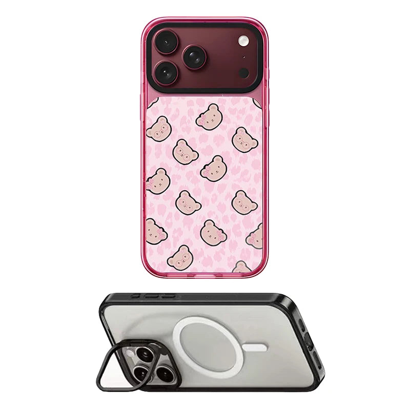 6092075 Impact Case - Mirror / Glaze Magnetic Cover: Compatible with IPhone 18 17 Pro Max 18Pro Quake stand (MagSafe) for iPhone 17 Pro