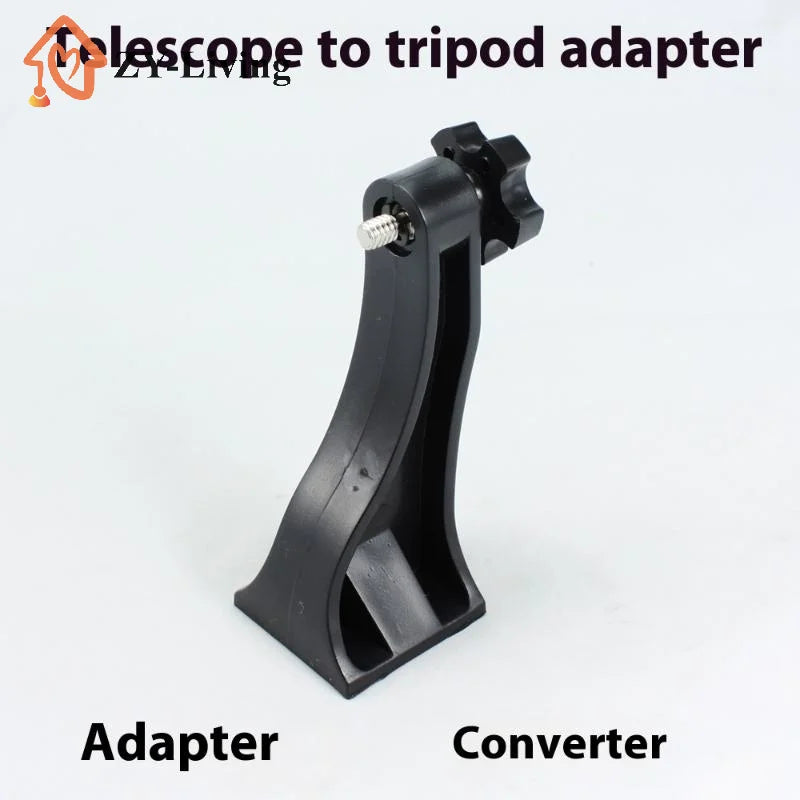 1PCS Mount Bracket Fully Metal Binocular Tripod Adapter Converter For Bino-Telescope Tripod Connector Quake