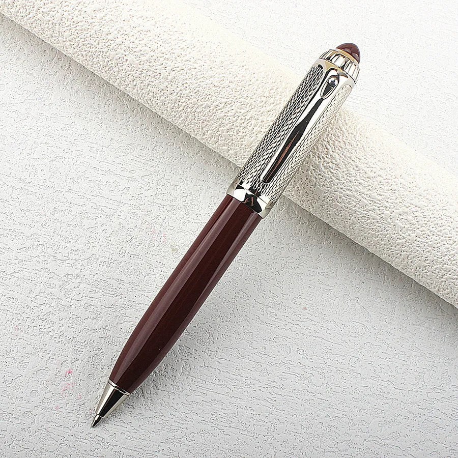 High Quality Full Metal Lattice Shape Luxury Ballpoint Pen Business Men Birthday Gift Writing Pen SCHOOL STATIONERI Quake 148-5