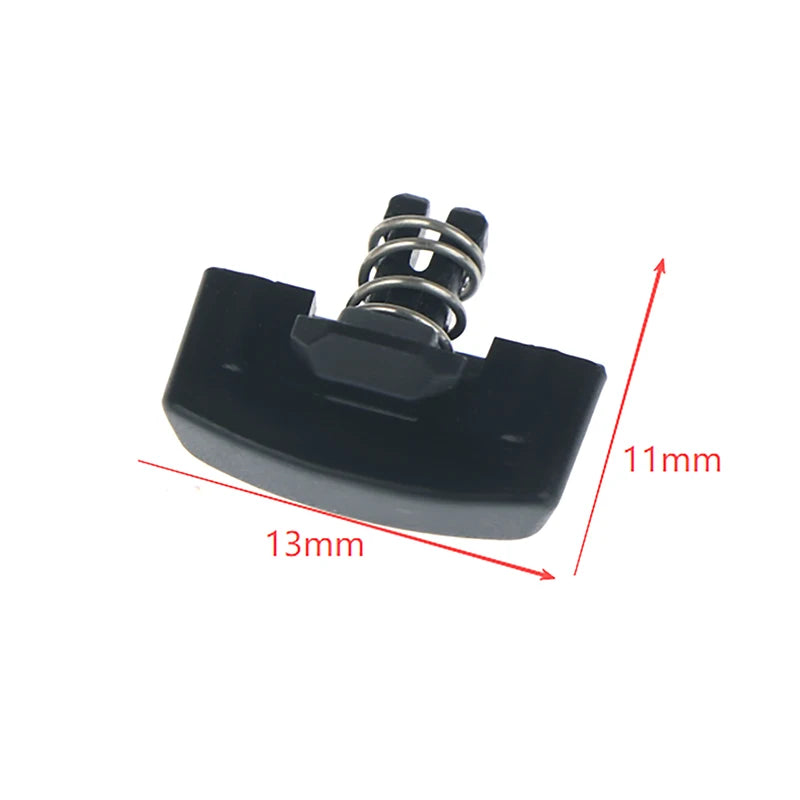 1Pcs Snap-in Spring Switch Accessories For Shaver Base Buttons S3206 S3122 S3132 S4303 Quake Black