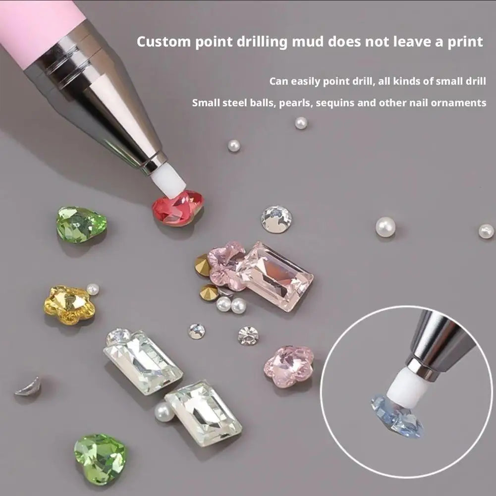 Nail Art Drill Pen For 5D Diamond Painting Nail Art Drill Pen Quickly Picks Up Beads Nail Art Craft Pen Refillable Design Gift S Quake
