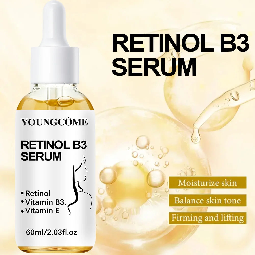Retinol B3 Face Essence Fade Fine Line Lifting Firming Repair Smooth Deep Moisturizing Nourish Tighten Skin Care Quake