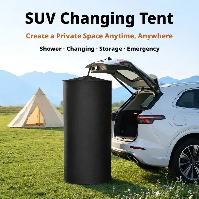 Instant Pop Up Privacy Tent Portable Outdoor Camping Shower Changing Toilet Shelter Fit Car Trunk Privacy Protection Tent Quake