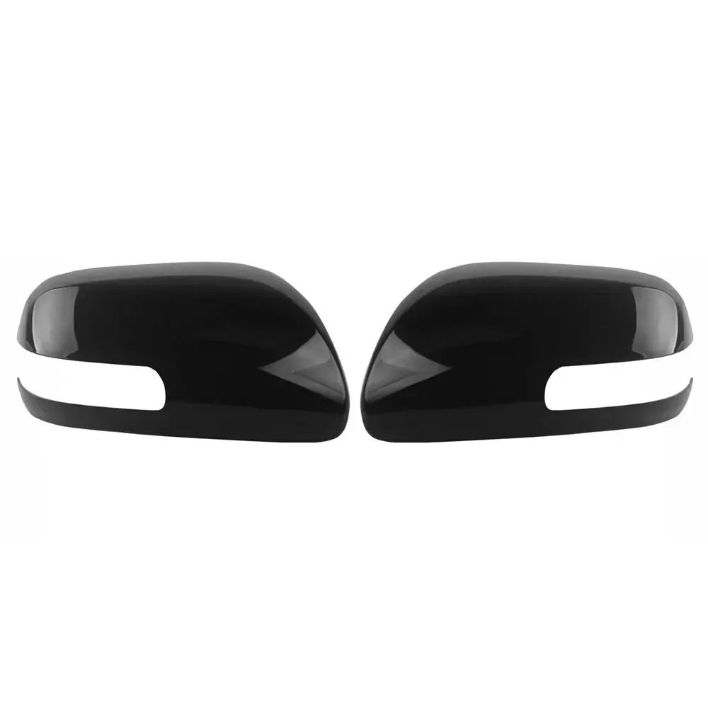 For Toyota Camry 2006-2011 Car Replacement Rearview Side Mirror Cover Wing Cap Exterior Door Rear View Case Trim Accessories Quake Black