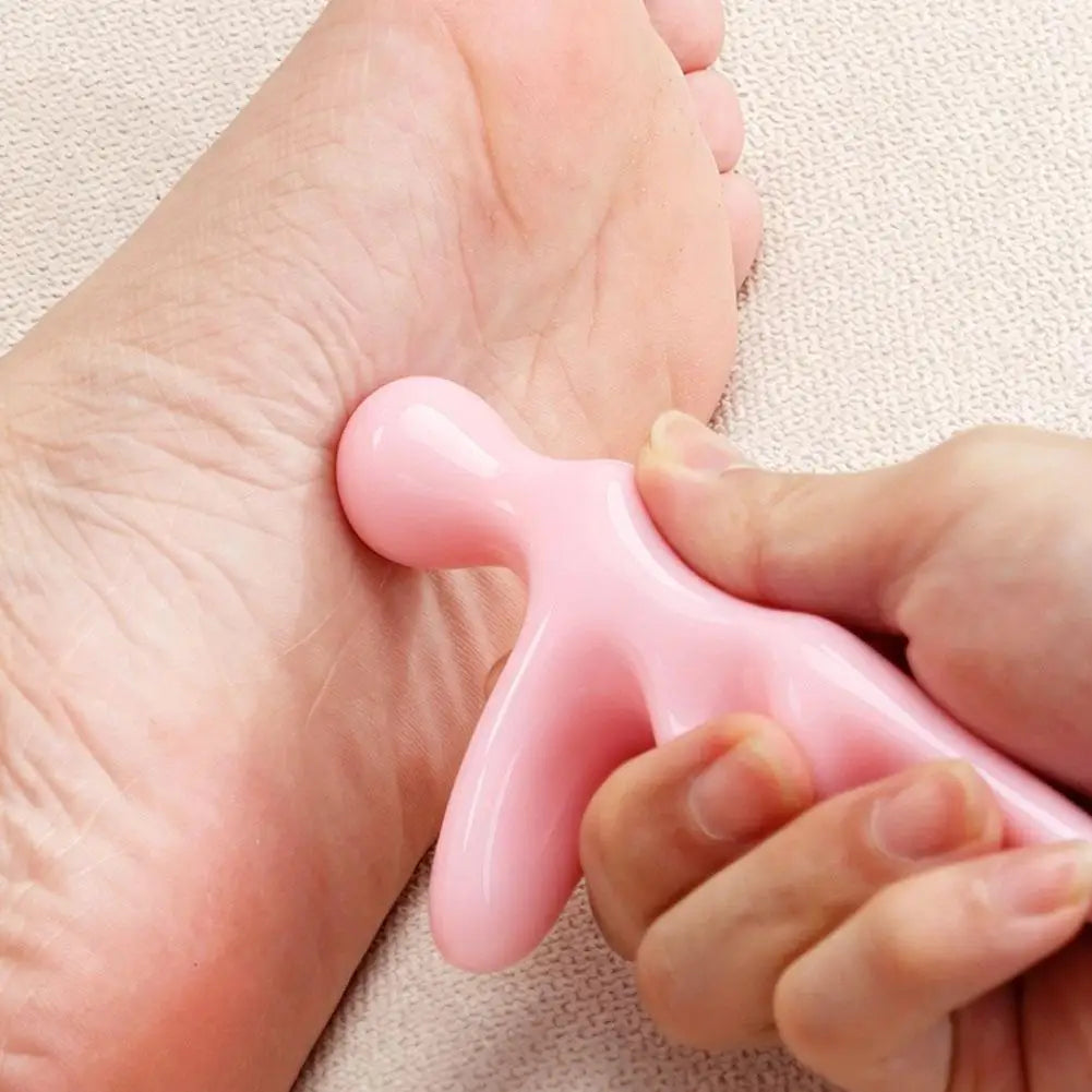 Manual Trigger Point Massage Tool Thumb Saver Deep Tissue Massage for Whole Body, Knot and Stress Relief Muscle Relaxation Quake