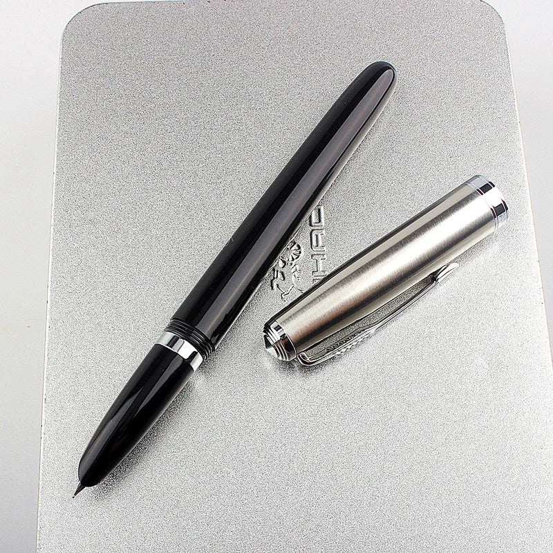 Luxury Quality New Jinhao 86 Classic Fountain Pen School Supplies Student Office Stationary Pens Quake ONE PEN 3 Dark tip Nib 0.38MM