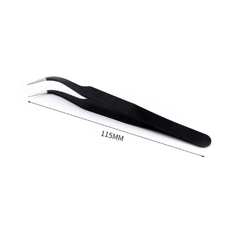 Elbow Straight Head Pointed Tweezers Model Making Tool Multi-Functional Tweezers Models Diorama Kit Hobby Toys Makeup Tool Kits Quake NO.1