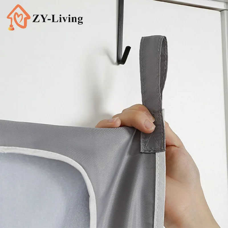 Door Hanging Laundry Basket Wall Mounted Dirty Clothes Storage Box Household Sundries Storage Bag Storage Bag Quake
