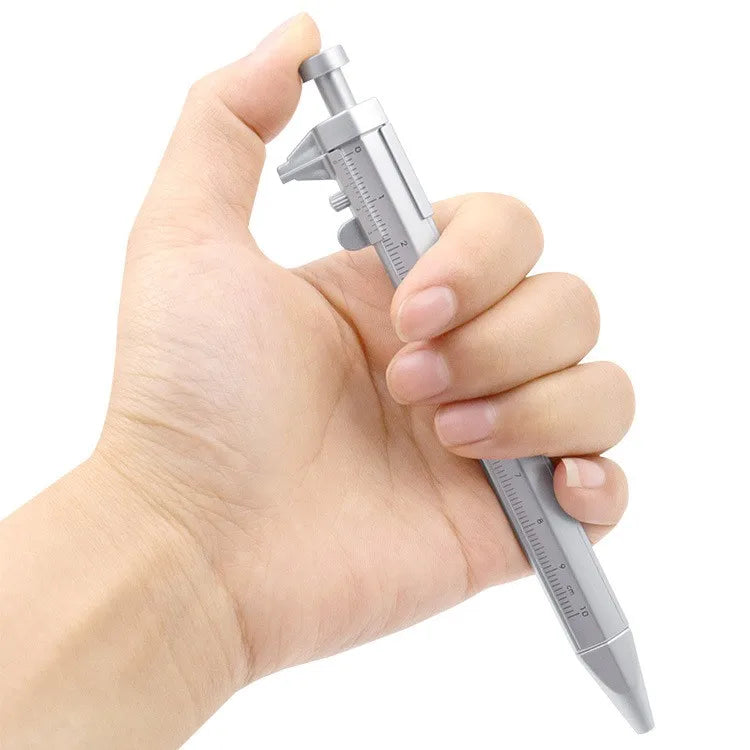 Multifunction Caliper Pen Ball-Point 0.5mm Ballpoint Pen Gel Ink Pen Vernier Caliper Roller Ball Pen Creativity Stationery Quake