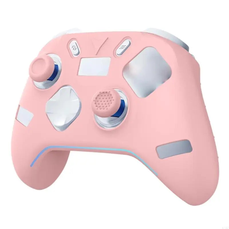 Protector Sleeve Protective Case for 5 Flexible Skin Game Controller Soft Silicone Cover Scratchproof K1KF Quake Pink CN