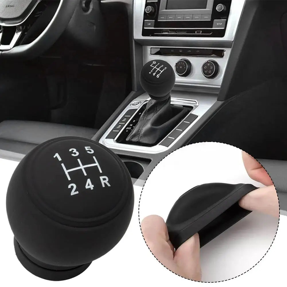 Universal Silicone Gear Shift Knob Cover Gear Rod Protect Case Dustproof WaterProof Lever Handle Skin Nonslip Manual Shifter Quake