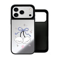 6090481 Mirror Surface Magnetic Phone Case Cover for IPhone 13 14 15 16 17 18 Pro Max Case Multicolor Quake mirror (no magsafe) iPhone17 Pro Max