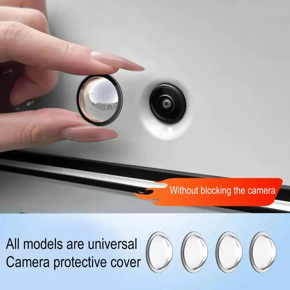 Universal Car Camera Lens Protector Clear Car Reversing Camera Cover for Backup Cameras Multi-layer Optical Protection Film Quake